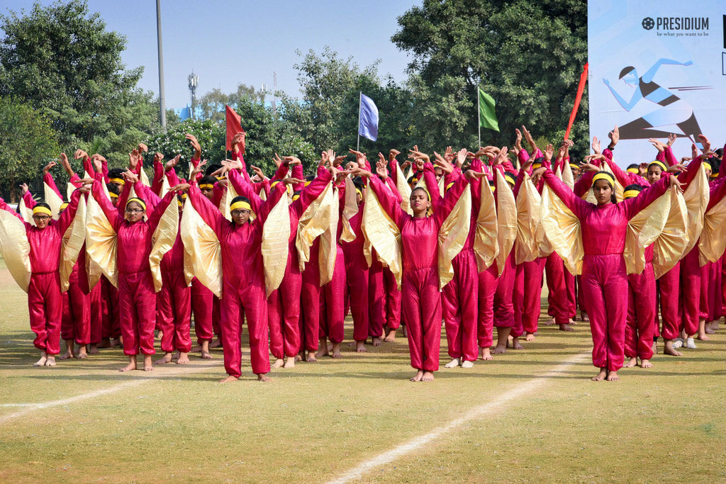 Presidium Rajnagar, PRESIDIUM CELEBRATES ANNUAL SPORTS DAY WITH ARDOUR AND ZEAL